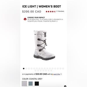 BAFFIN - ICE LIGHT | WOMEN'S BOOT